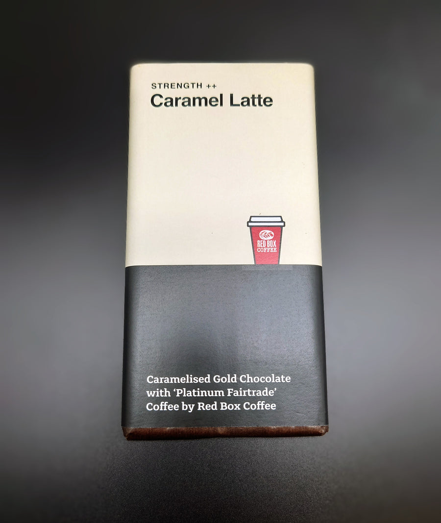 Red Box Caramel Latte  Chocolate Bar (Collaboration with Quirky)