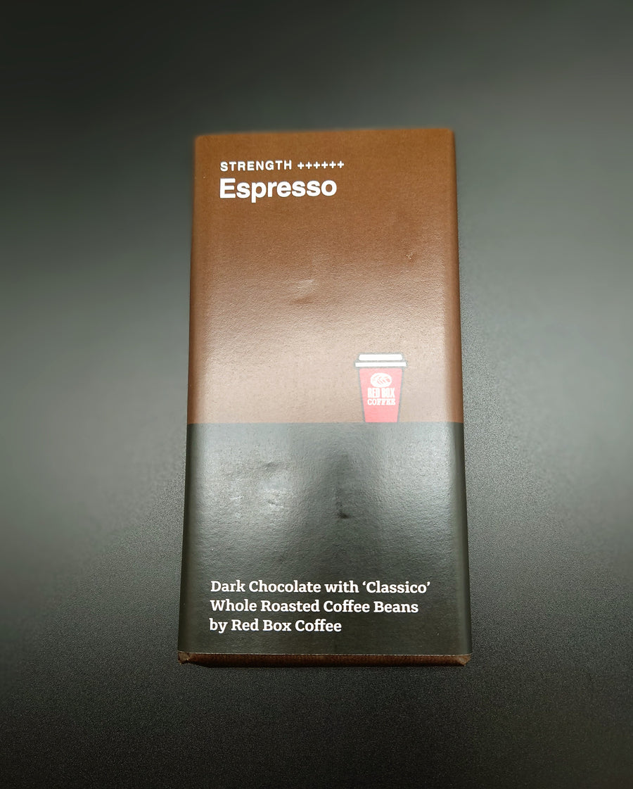 Red Box Espresso Chocolate Bar (Collaboration with Quirky Chocolate)