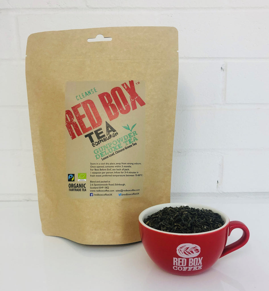 Gunpowder Deluxe Green Tea Loose – Red Box Coffee