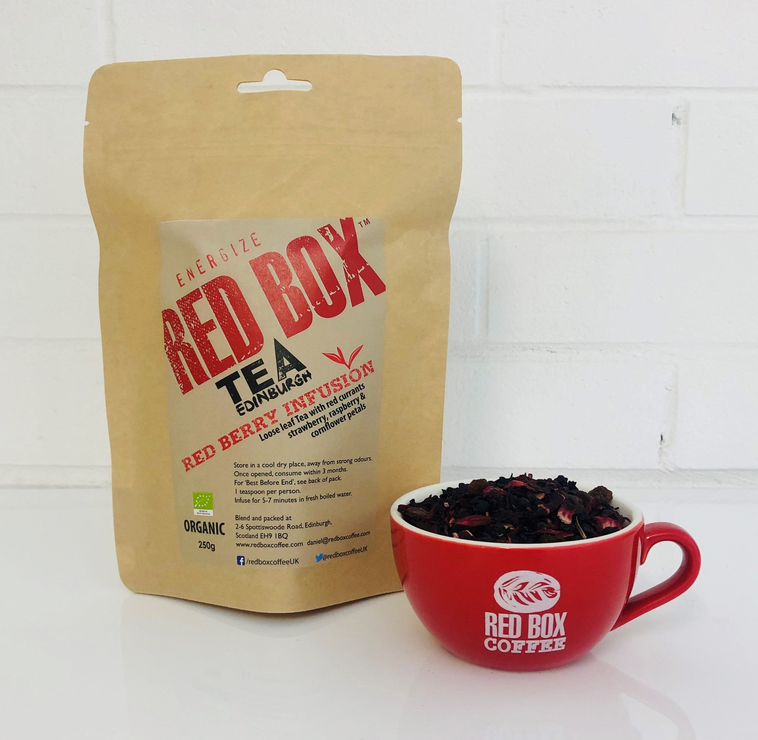 Red Berry Infusion Bio Tea Bags – Red Box Coffee