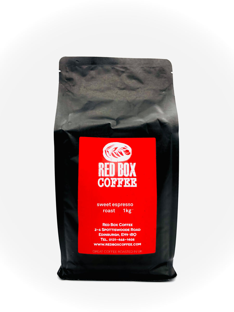 Red Box Sweet Espresso,  Great Taste 2-Star 2020 - WHOLE BEAN
